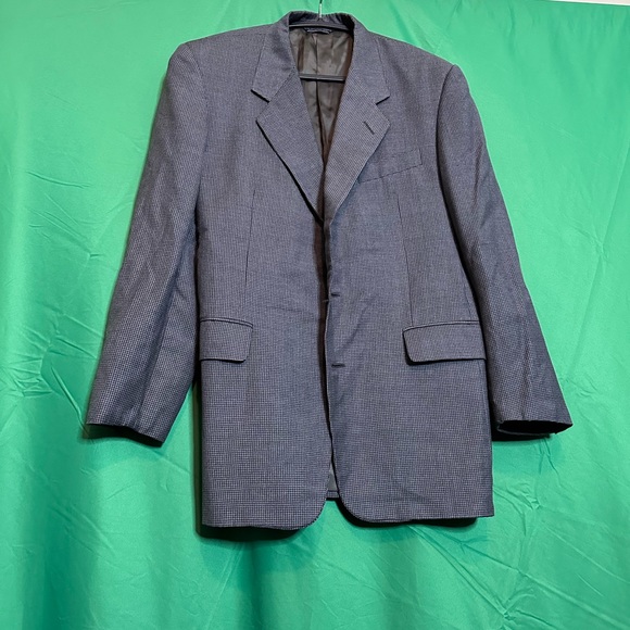 GIEVES & HAWKES Savile Row houndstooth wool blazer - Picture 12 of 12